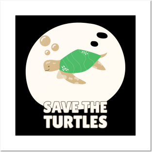 Save the turtles Posters and Art